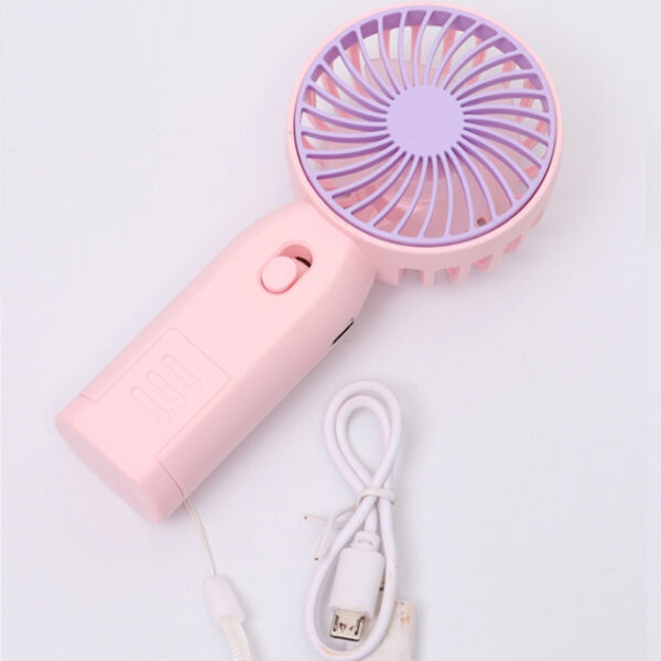 Handheld Rechargeable Fan - Model 2326 Portable Mini Hand Fan - Image 2