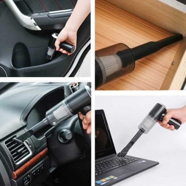 3-in-1 Car Mini Vacuum Cleaner with Blower - Image 3