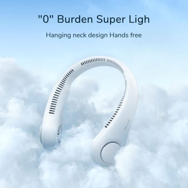 Portable Neck Fan - Hanging Neck Fan with 4000mAh Rechargeable Battery - Image 2